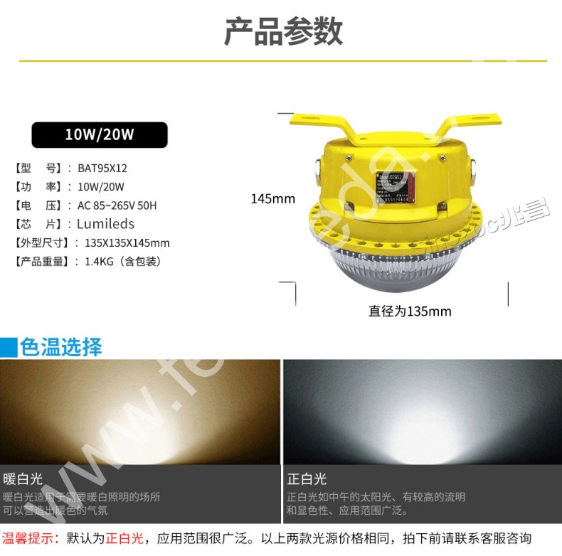 BAT95X12 防爆吸顶灯