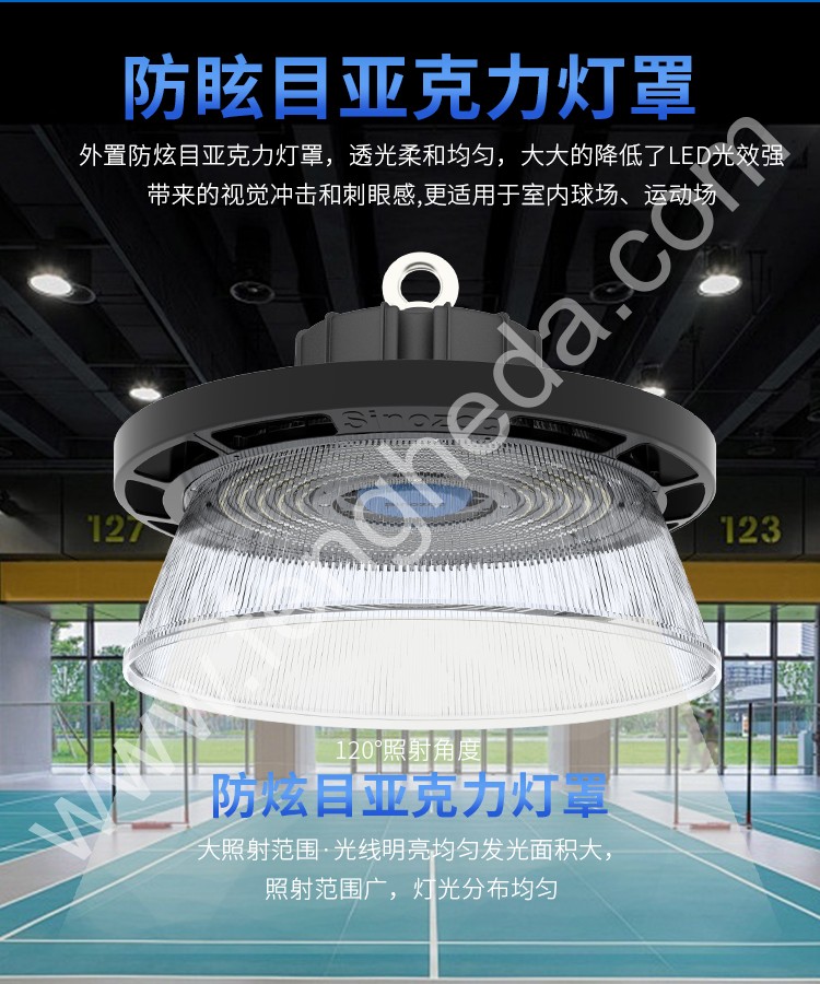 UFO-TQ 体育场馆灯 防眩目（亚克力灯罩）飞利浦2835