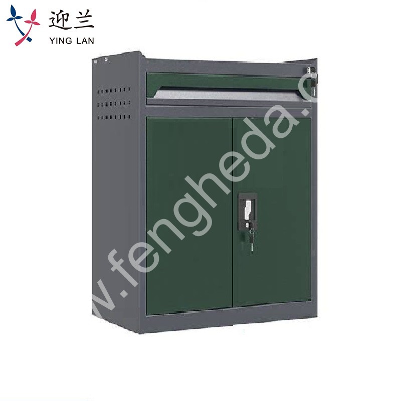 迎兰  一抽工具柜 YL-GJG-1-2 670×400×750mm 灰色+绿色套色  台