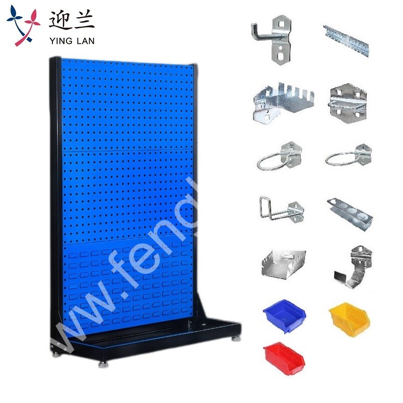 迎兰 工具架挂钩套餐45件套 YL-GJJGGZH-07 固定款C 375×960×1450mm  网板厚度1.0  套