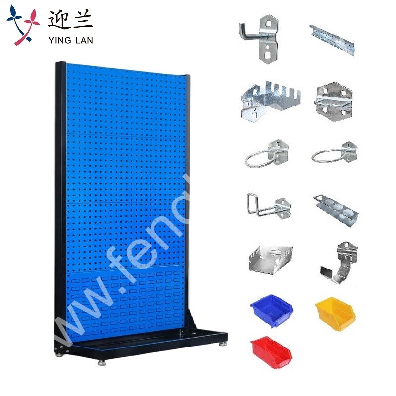 迎兰 工具架挂钩套餐45件套 YL-GJJGGZH-05 固定款A 375×960×1890mm  网板厚度1.0  套