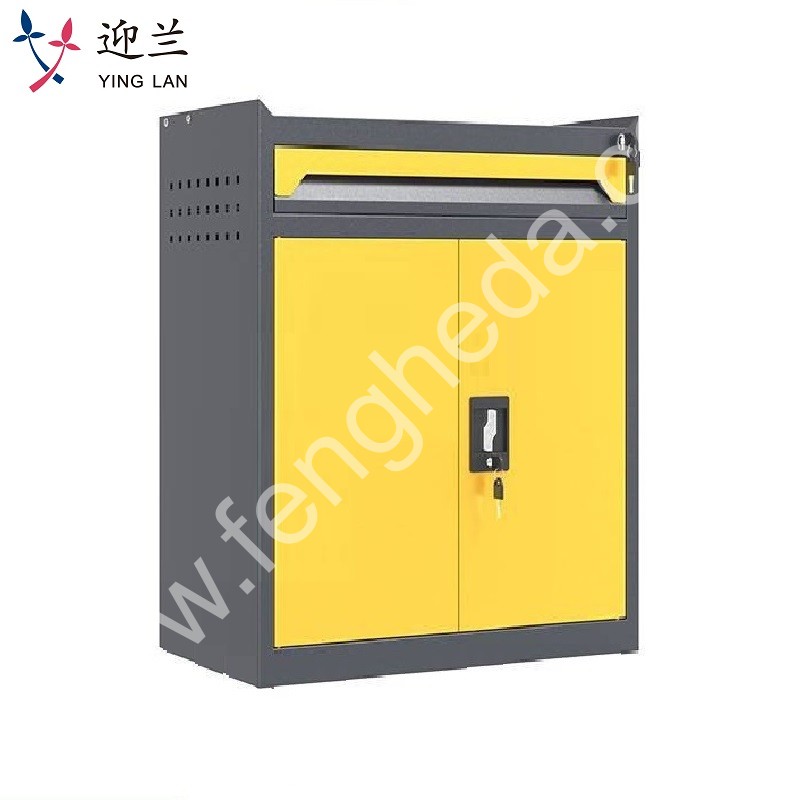 迎兰  一抽工具柜 YL-GJG-1-4 670×400×750mm 灰色+黄色套色  台