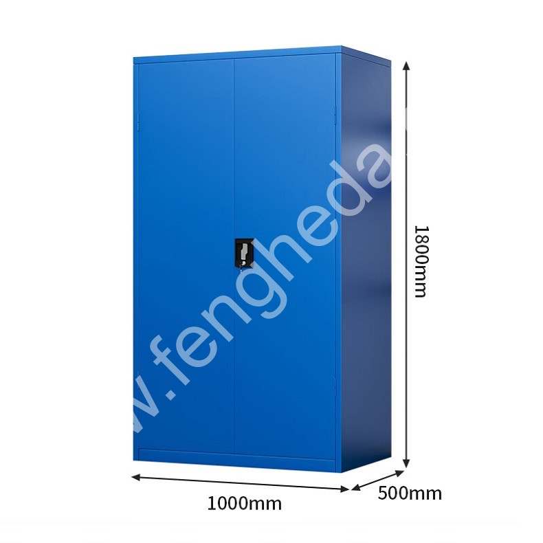 迎兰 带挂板工具柜 YL-CTGJG-07 1000×500×1800mm 三抽 蓝色 板材裸板厚0.7mm  台