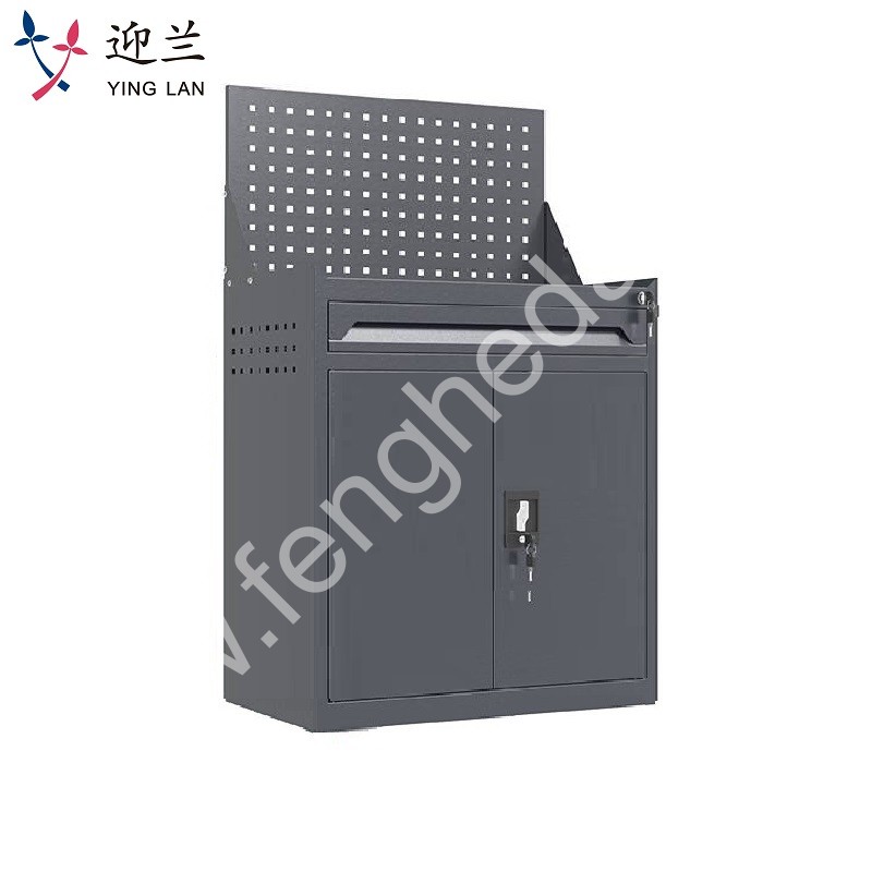 迎兰 一抽带网工具柜 YL-GJG-D1-1 670×400×1140mm 灰色  台
