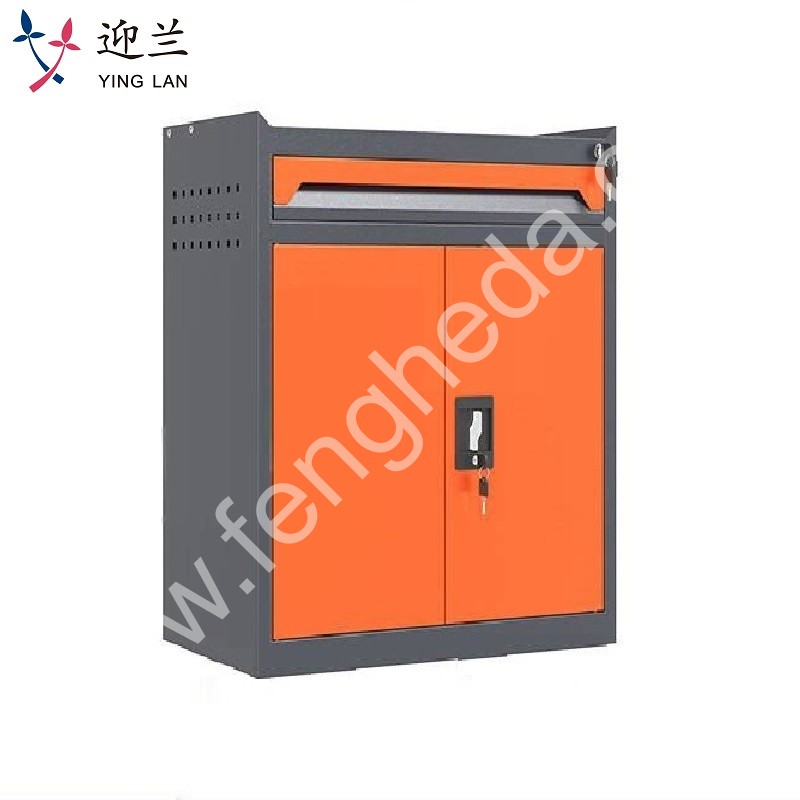 迎兰  一抽工具柜 YL-GJG-1-3 670×400×750mm 灰色+橙色套色  台