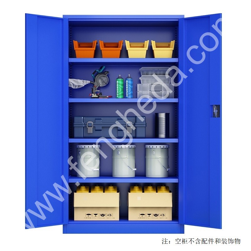 迎兰 通门工具柜 YL-TMWWGJG-06 1000×500×1800mm 蓝色 裸板厚1mm  台