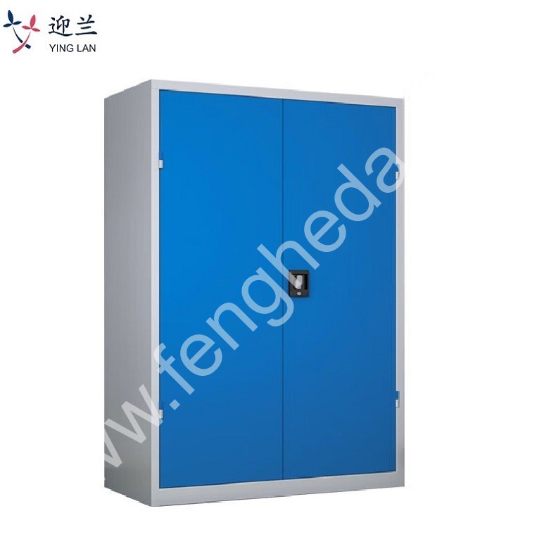 迎兰 通门工具柜 YL-TMWWGJG-01 1000×500×1800mm 蓝色+灰白色 裸板厚0.7mm  台
