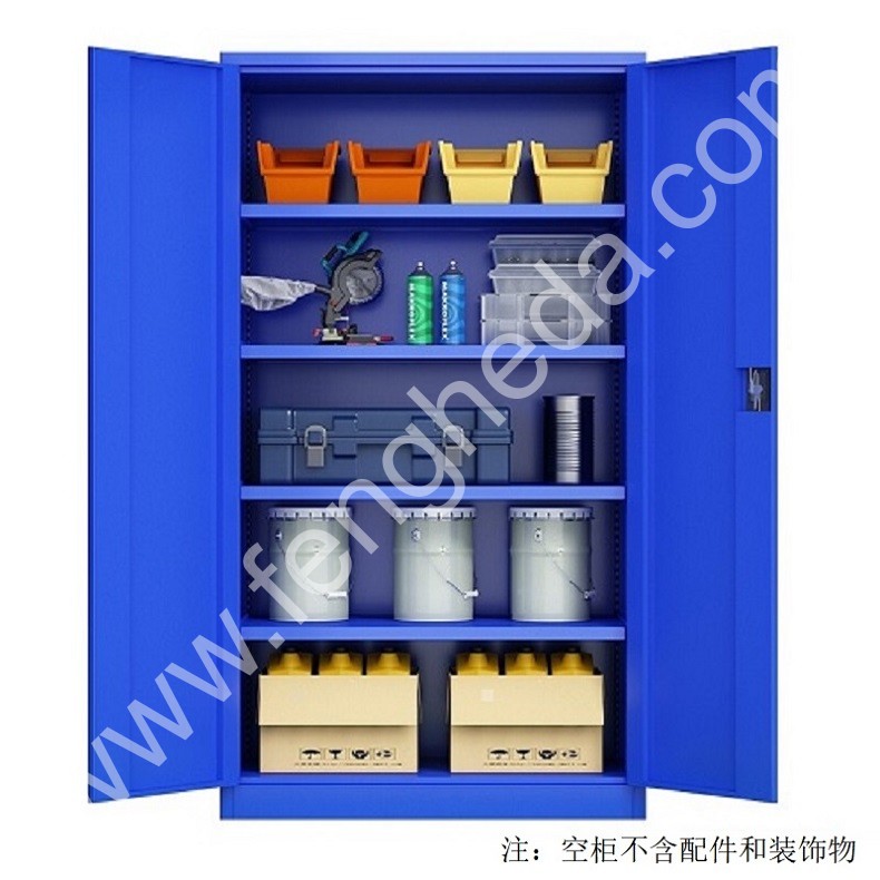 迎兰 通门工具柜 YL-TMWWGJG-03 1000×500×1800mm 蓝色 裸板厚0.7mm  台